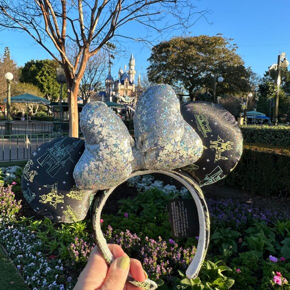 2023 Disney Parks Disney 100 Years of Wonder Minnie Ears Headband NWT - Picture 5 of 5
